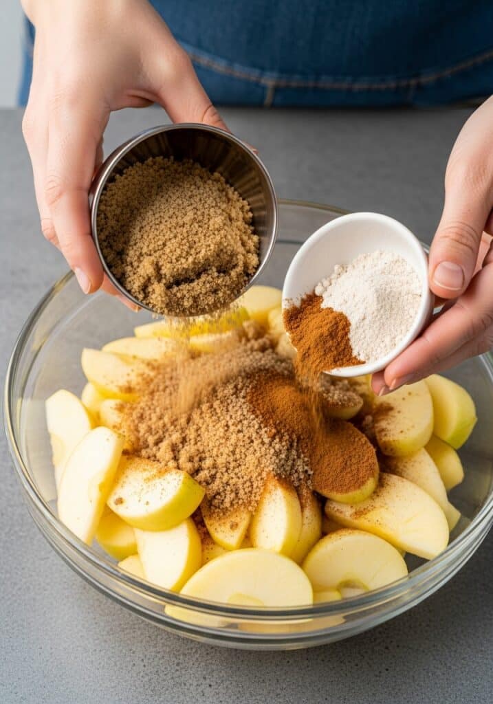 Homemade Apple Crisp Recipe Easy Simple crumble served warm with a scoop of ice cream.