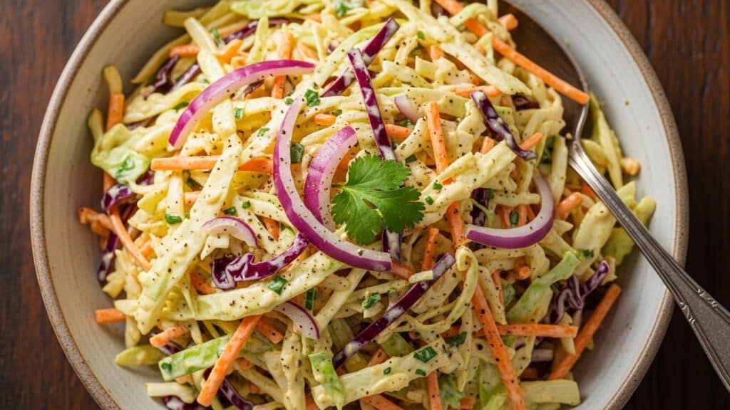 Gordon Ramsay coleslaw recipe creamy slaw with cabbage and carrots